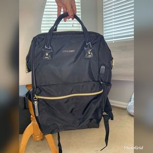 ☁️Kroser professional black work school backpack
